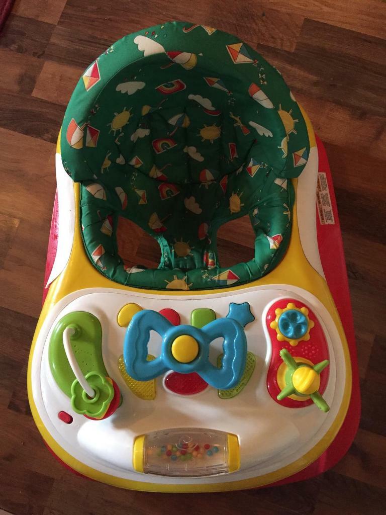 mothercare sunshine and showers walker